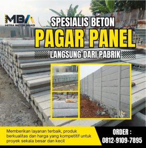 Harga Pagar Precast Bogor